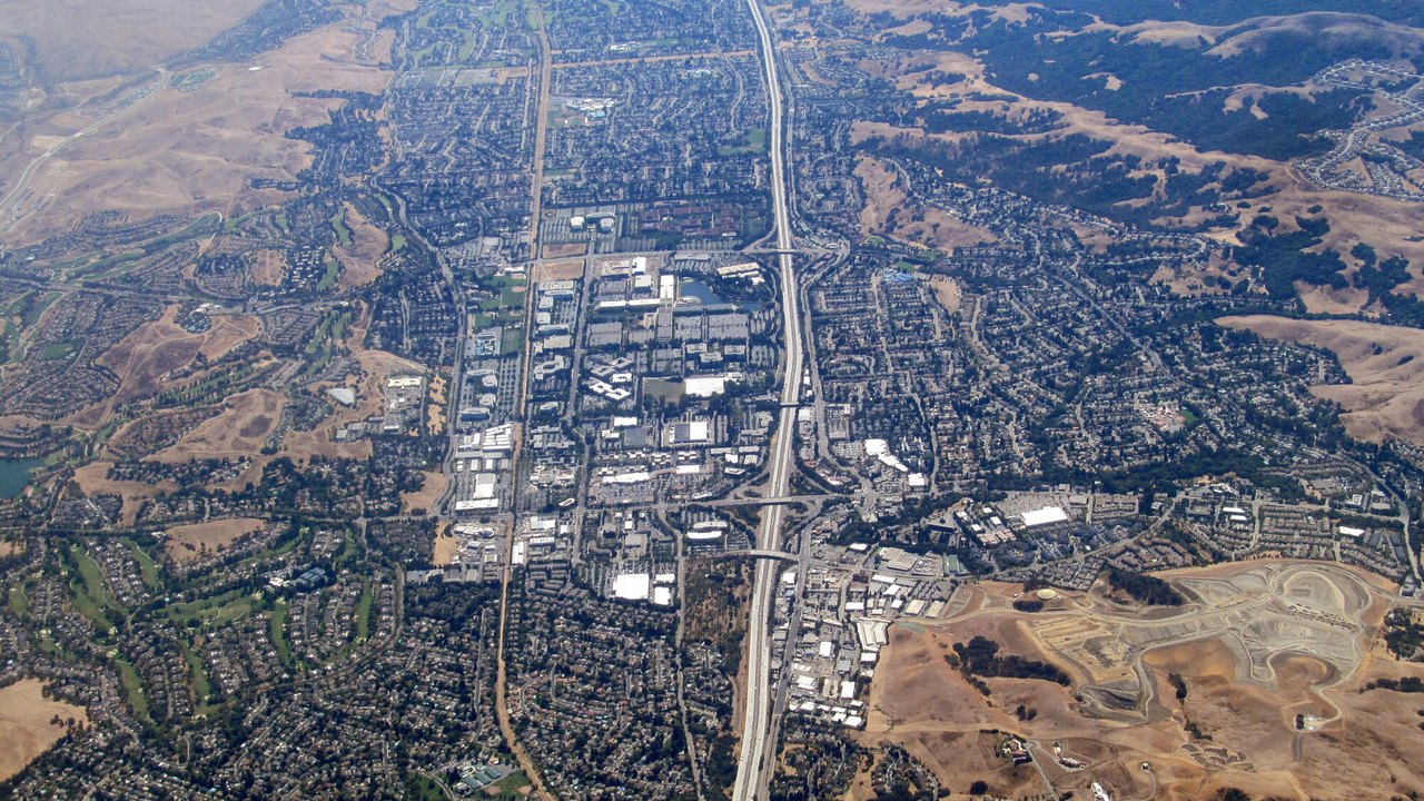 San Ramon hillside neighborhoods in Dougherty Valley