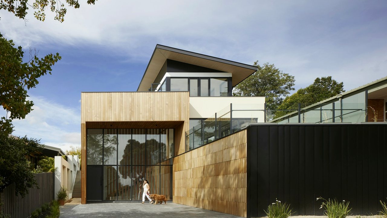 California-style home exterior ready for inspection